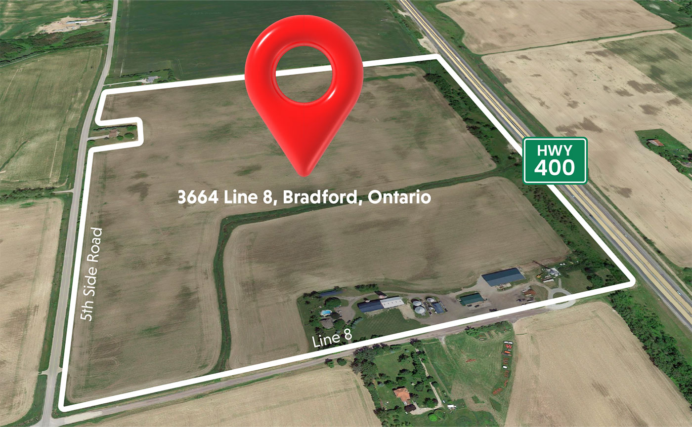 3664 Line 8, Bradford Ontario - highway 400 and 88