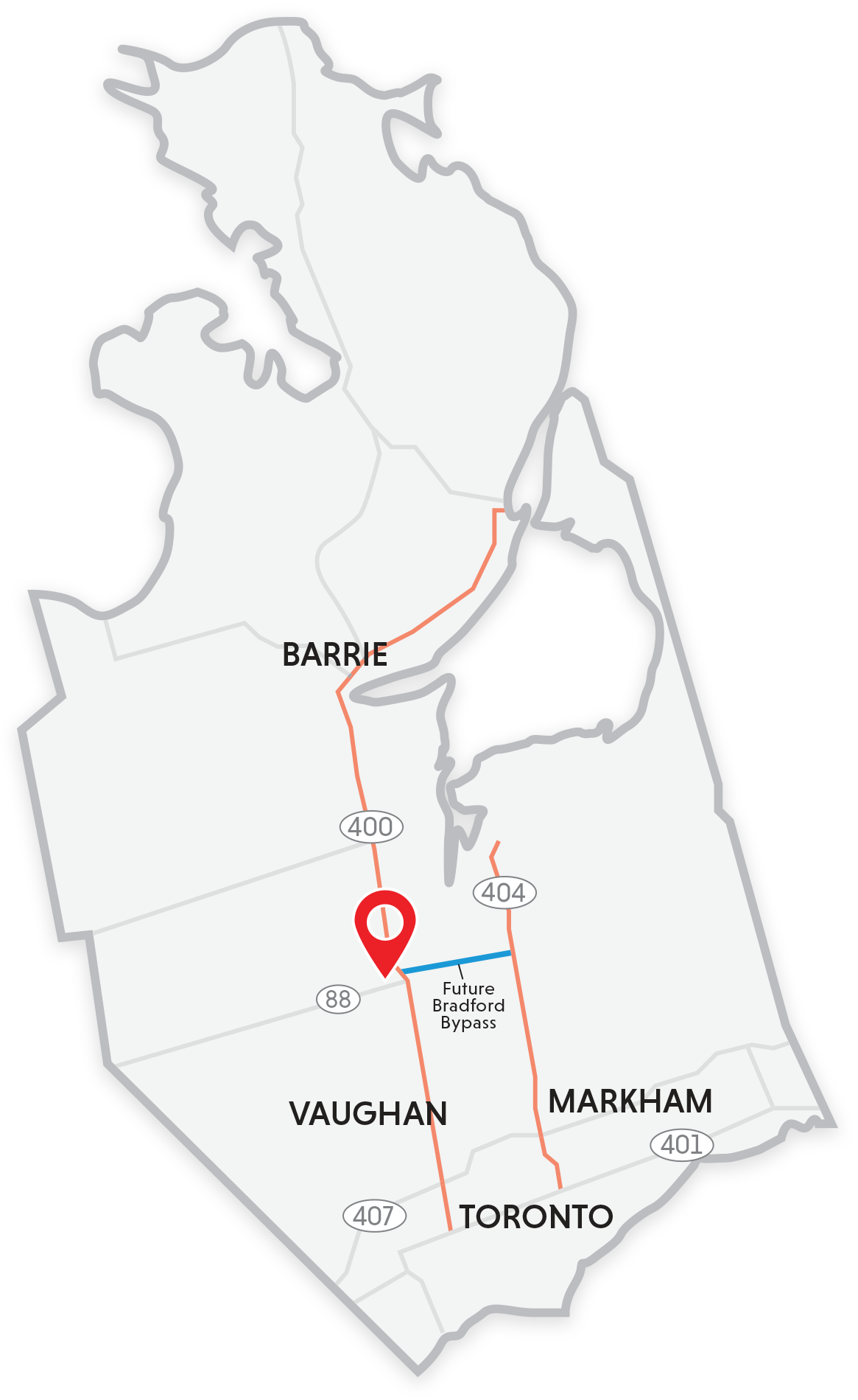 Map of Barrie